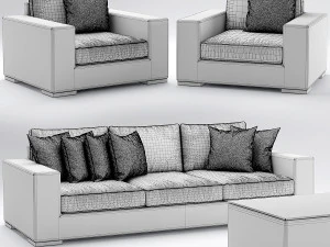 riviera outdoor collection 3D Model