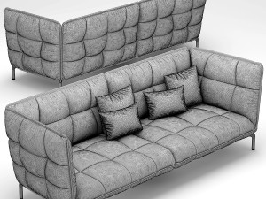 husk sofa bb italia 261 3D Model