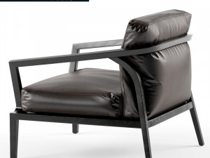 roche bobois echoes armchair Modelo 3D