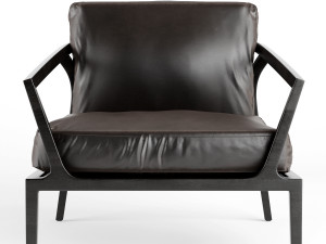 roche bobois echoes armchair Modelo 3D