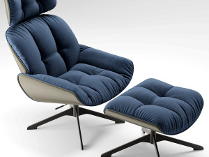 armchair roche bobois quiet life Model 3D