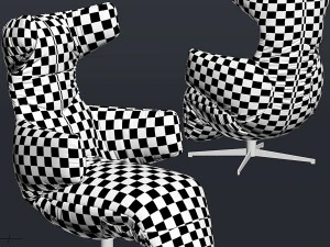 आर्मचेयर लिओलक्स सफीरा 3D मॉडल