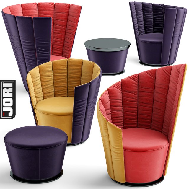 armchair sogood jori 3D 模型 .c4d .max .obj .3ds .fbx .stl .blend 