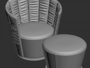 armchair sogood jori 3D 模型