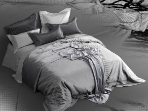 photorealistic bedding adairs australia 3D Модель