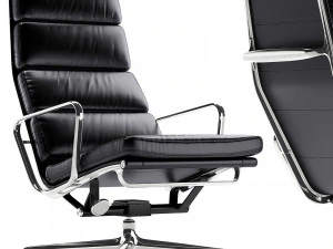 vitra soft pad chair 3D Model