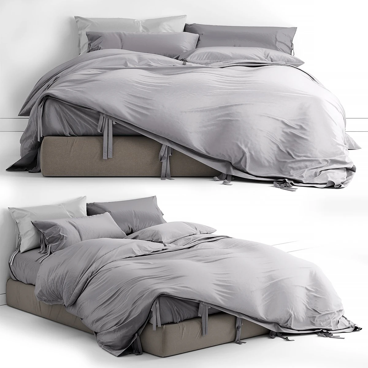 inscoolgifts bed 3D Model .c4d .max .obj .3ds .fbx .stl .blend