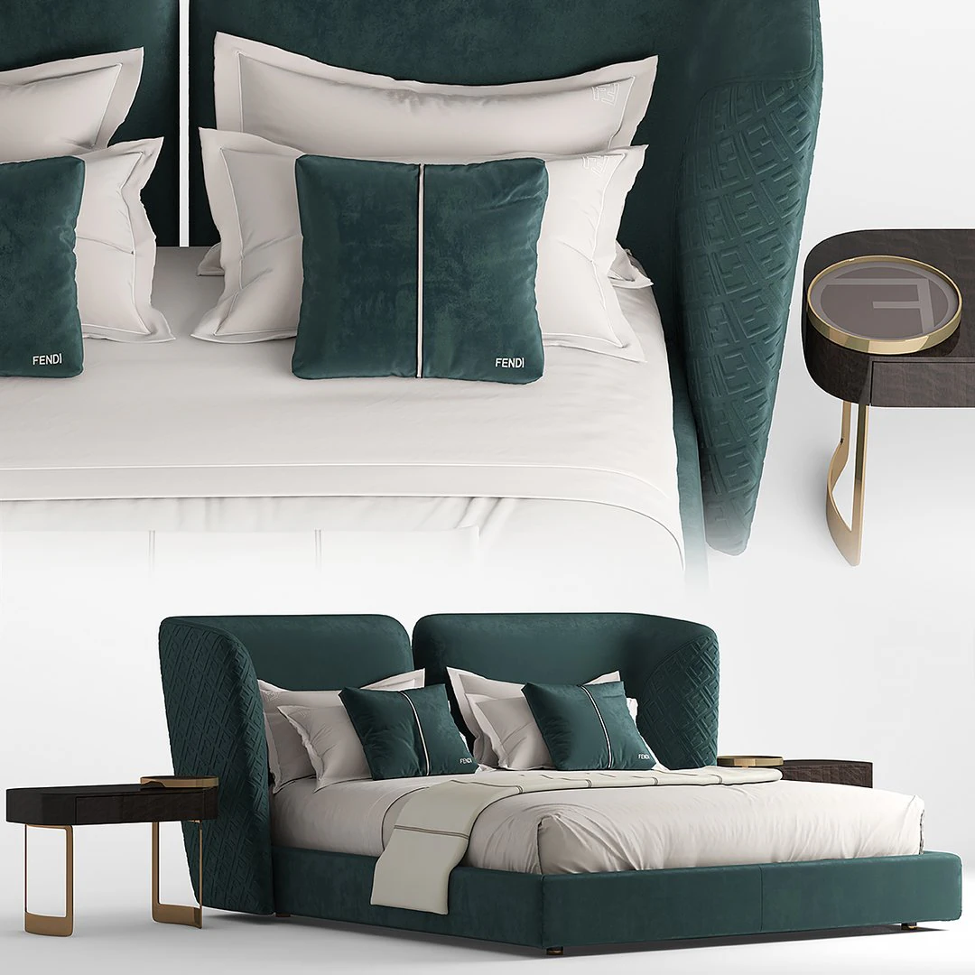 fendi ceasar 3D Model .c4d .max .obj .3ds .fbx .stl .blend