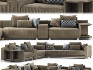 vittoria frigerio brandolini sofa 3D Model