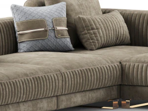 sofa vittoria frigerio brandolini Model 3D