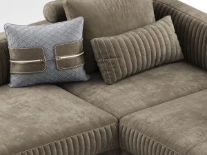 sofa vittoria frigerio brandolini Model 3D