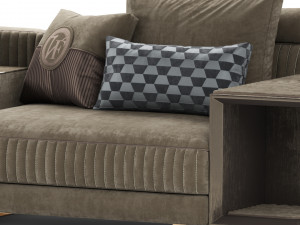 vittoria frigerio brandolini sofa 3D Model