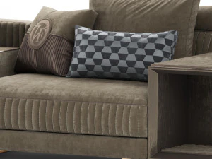 sofa vittoria frigerio brandolini Model 3D