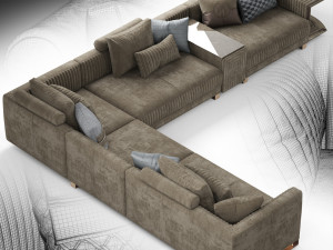 vittoria frigerio brandolini sofa 3D Model