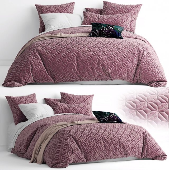photorealistic bedding adairs australia Model 3D .c4d .max .obj .3ds .fbx .stl .blend