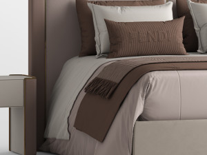 fendi icon bed Modelo 3D