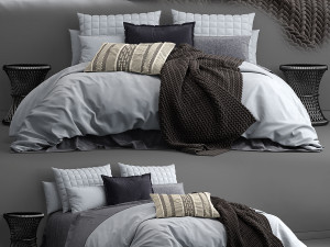 photorealistic bedding adairs australia 3D Model