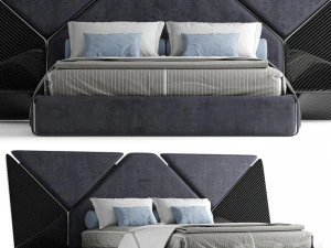 lit de ma conception Modèle 3D