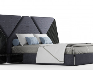 bed of my design 3D मॉडल