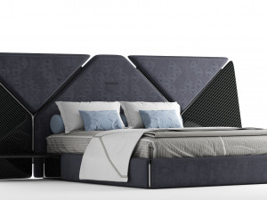 bed of my design 3D मॉडल