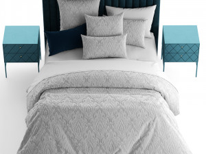 photorealistic bedding adairs australia 3D 모델
