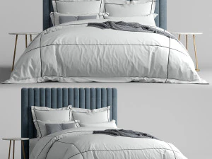 fotogerçekçi yatak takımları adairs avustralya 3D Model
