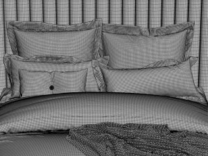 photorealistic bedding adairs australia 3D Model