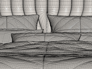 photorealistic bedding adairs australia 3D Model