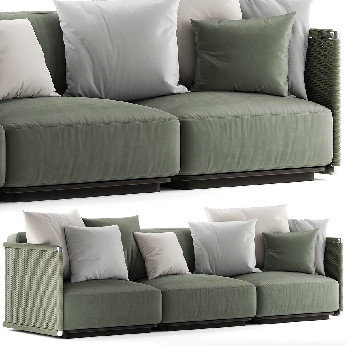 flexform eddy 3D Model .c4d .max .obj .3ds .fbx .stl .blend 