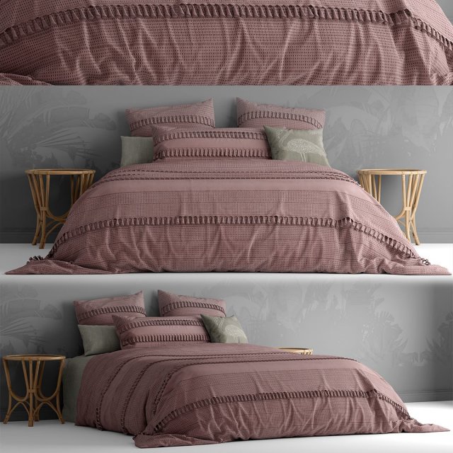 photorealistic bedding adairs australia Modelo 3D .c4d .max .obj .3ds .fbx .stl .blend 