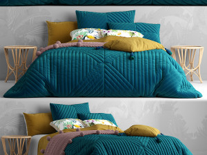photorealistic bedding adairs australia 3D Model