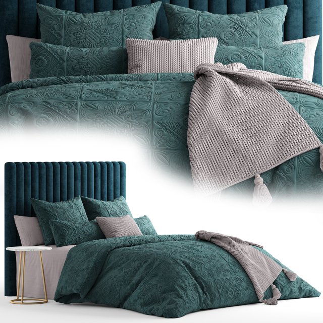 photorealistic bedding adairs australia 3Dモデル .c4d .max .obj .3ds .fbx .stl .blend 