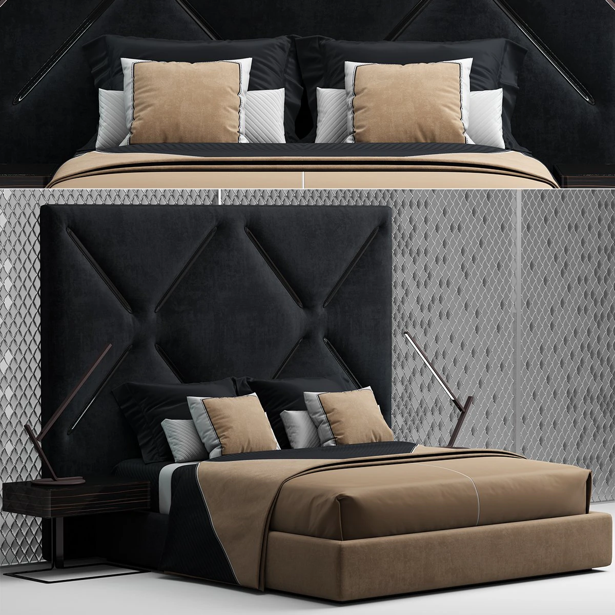 gogolov artem bed 3D Model .c4d .max .obj .3ds .fbx .stl .blend 