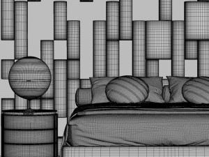 bed my design Model 3D