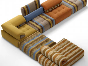 roche bobois voyage immobile 3D Model