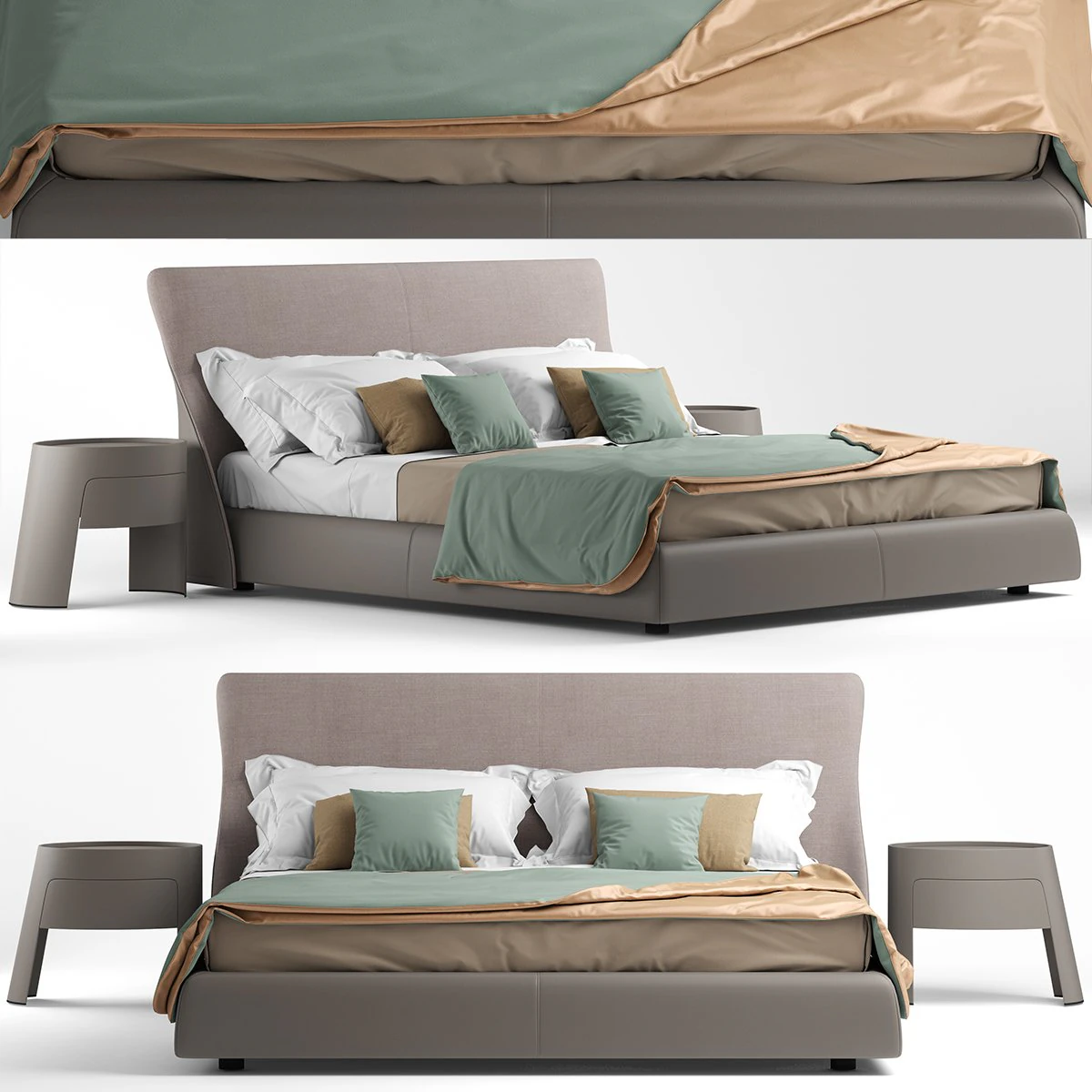 giorgetti altea 3D Model .c4d .max .obj .3ds .fbx .stl .blend 