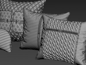 pillow vittoria frigerio Modello 3D