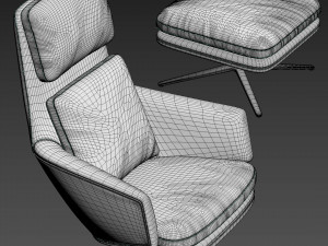 vitra grand relax 3D Model