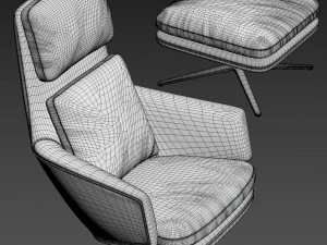 vitra grand relax 3D Model