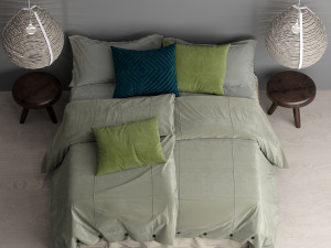 photorealistic bedding 3D Модель