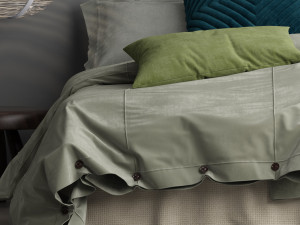 photorealistic bedding 3D Модель