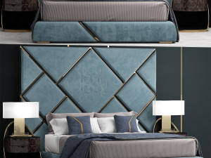 bed my design 3D मॉडल
