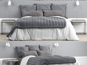 photorealistic bedding 3D Model