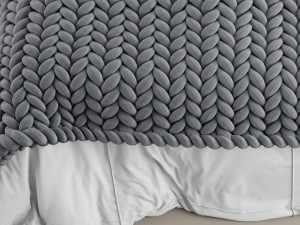 photorealistic bedding Model 3D