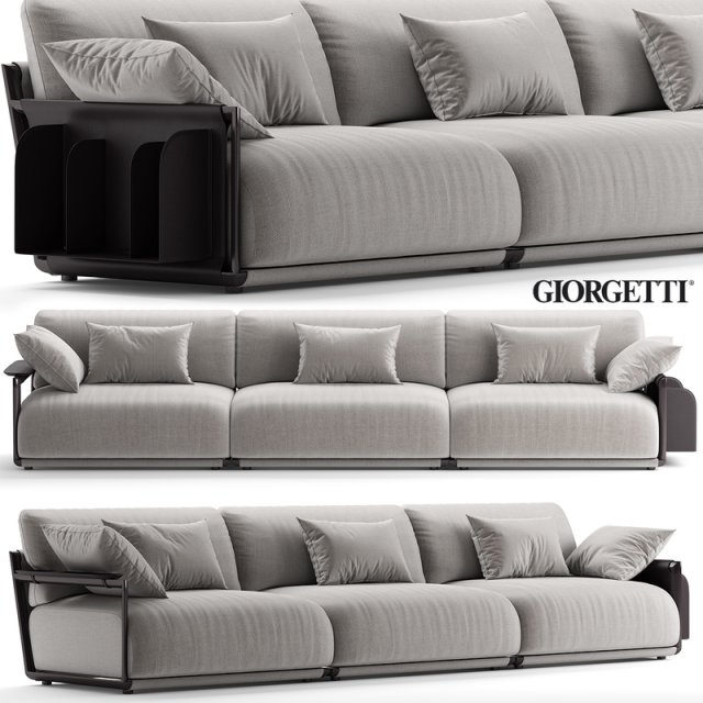 giorgetti adam 3D Модель .c4d .max .obj .3ds .fbx .stl .blend 