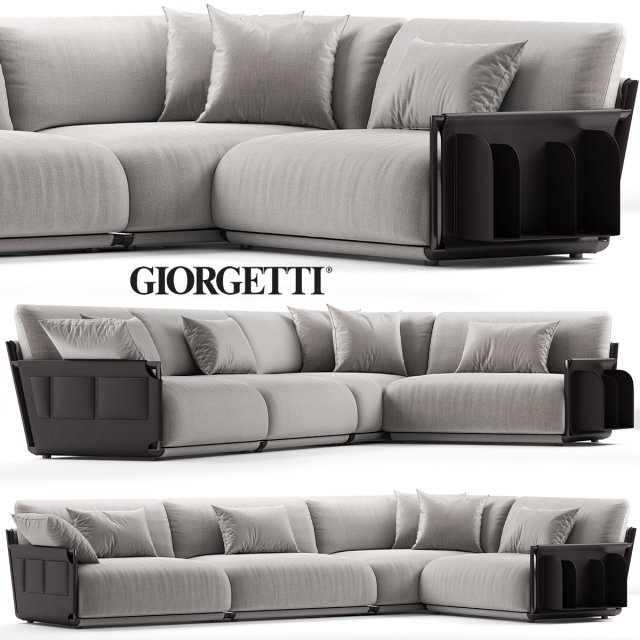giorgetti adam 3D Модель .c4d .max .obj .3ds .fbx .stl .blend 