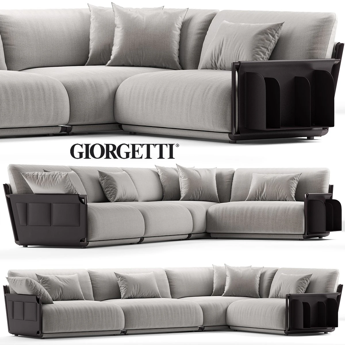 giorgetti adam 3D Model .c4d .max .obj .3ds .fbx .stl .blend