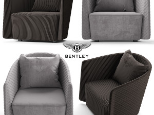bentley butterfly armchair 3D Model