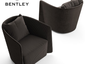 bentley butterfly armchair Model 3D