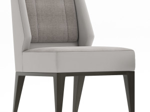 baker dining chair and table Modèle 3D